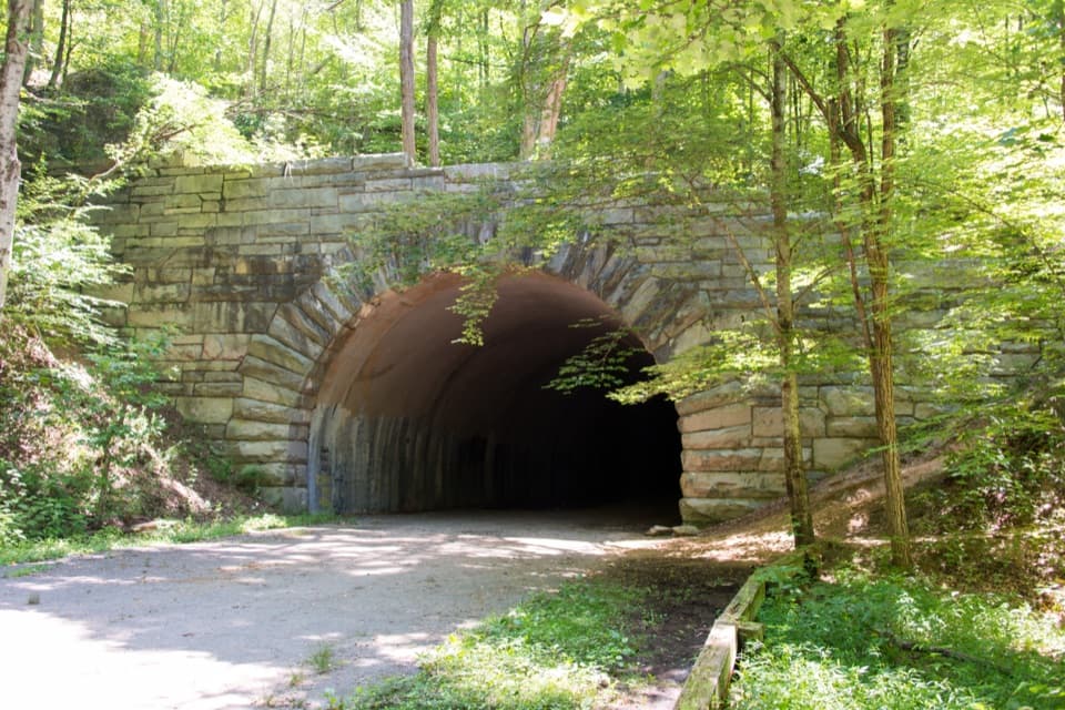 Lakeshore Trail in Great Smoky Mountains National Park