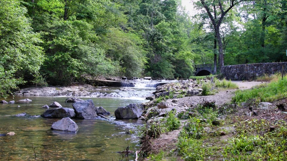Gulpha Gorge Campground in Hot Springs National Park