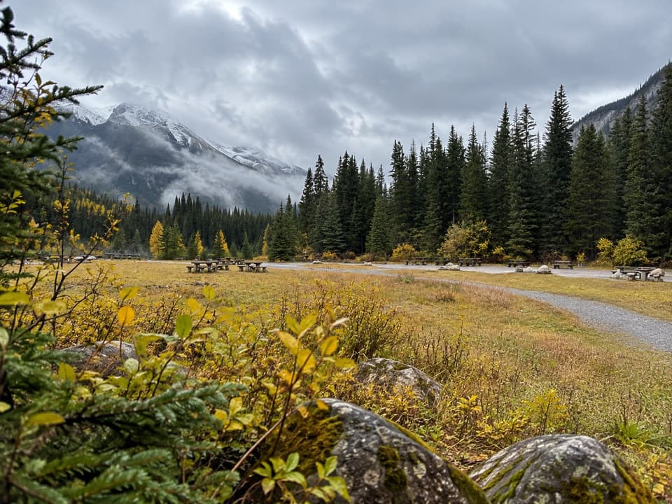 Coleman Creek Day-use Area in Icefields Parkway (Highway 93)
