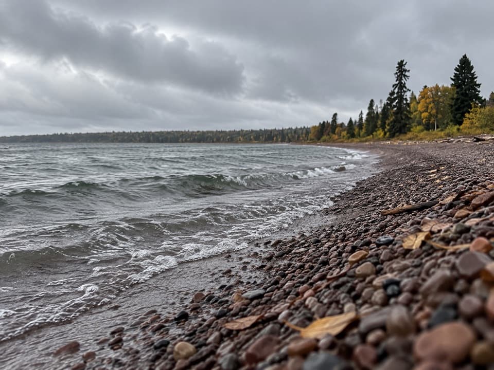 Rainbow Cove in Isle Royale National Park