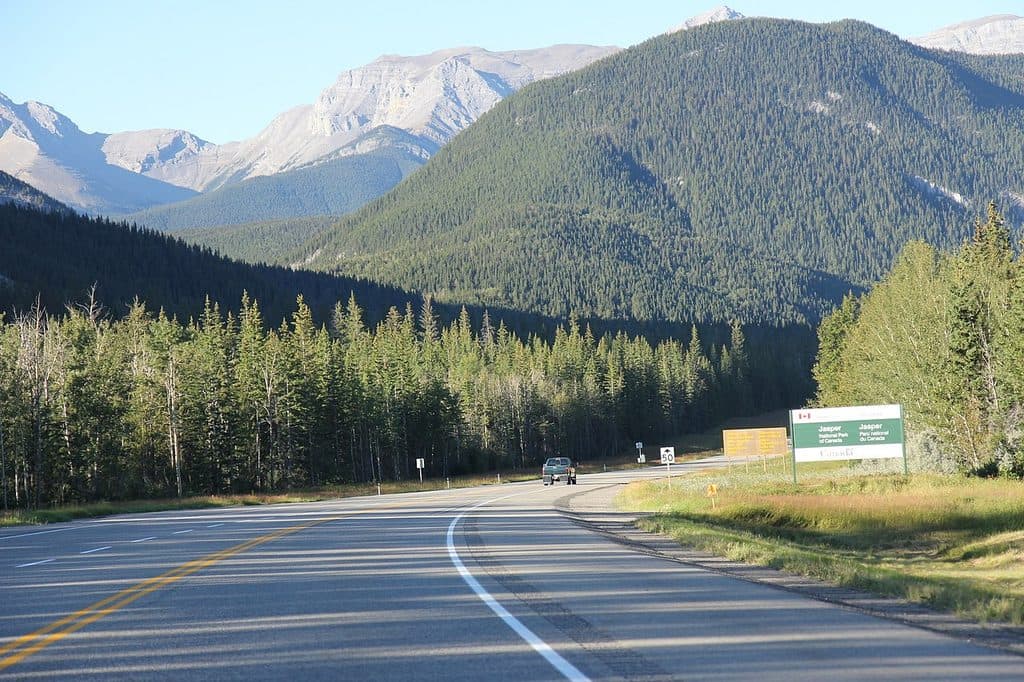 Yellowhead Pass National Historic Site in Jasper National Park