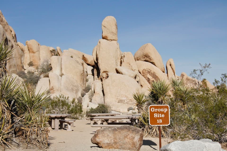 Indian Cove Campground in Joshua Tree National Park