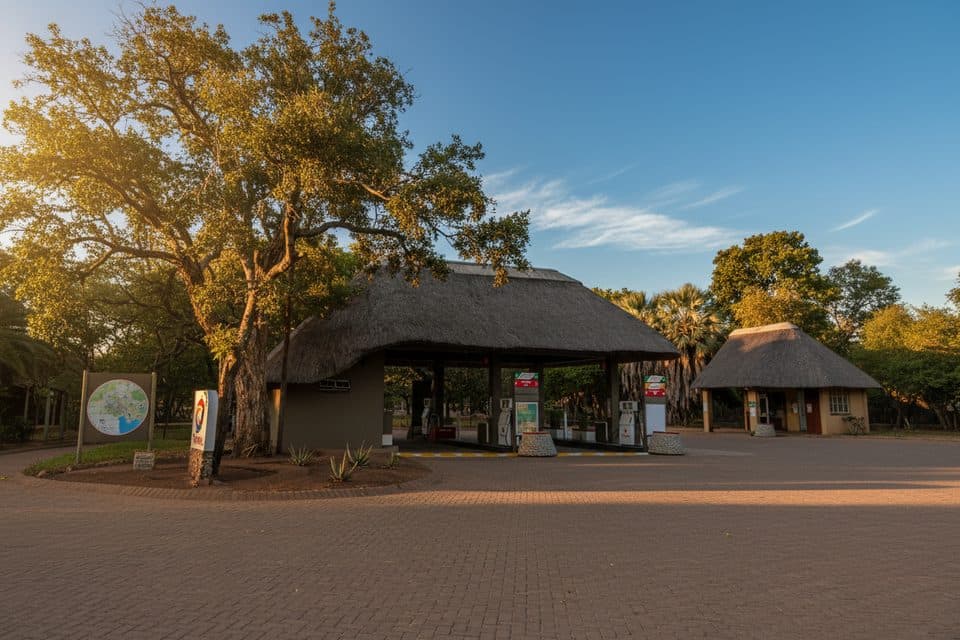 Letaba Rest Camp Petrol Station in Kruger National Park