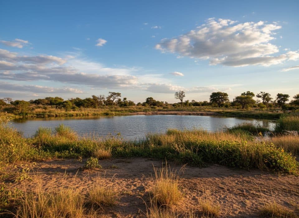 Klopperfontein Waterhole Viewpoint in Kruger National Park