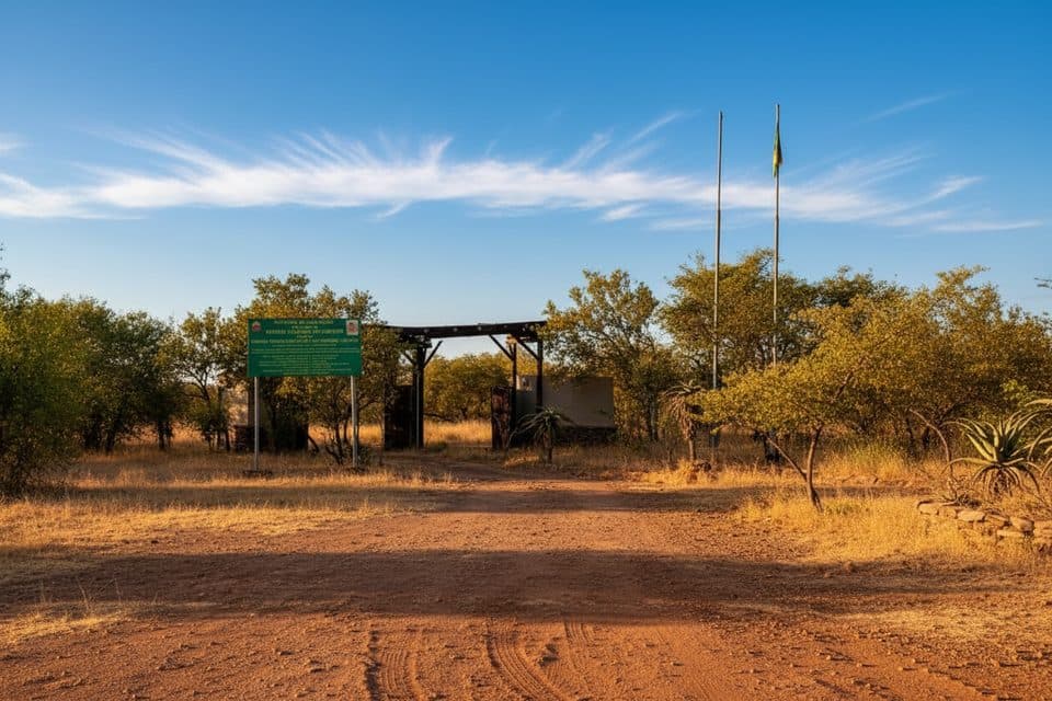 Giriyondo Border Post in Kruger National Park