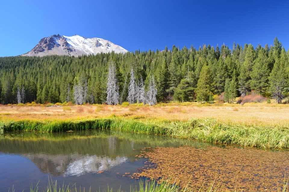 Hat Creek Viewpoint in Lassen Volcanic National Park