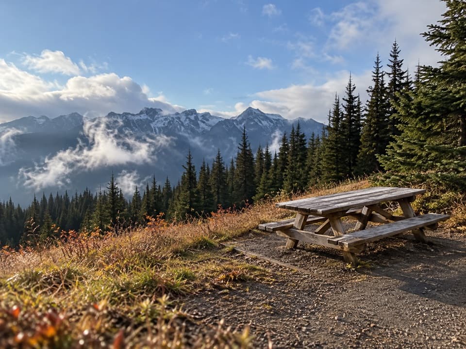 Hurricane Hill Picnic Areas A and B in Olympic National Park