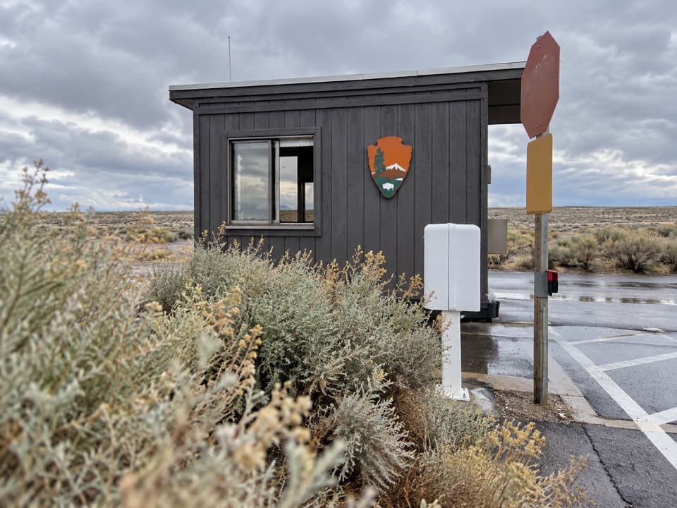 North Entrance Station in Petrified Forest National Park