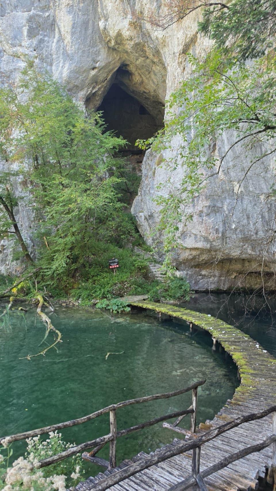 Šupljara Cave in Plitvice Lakes National Park
