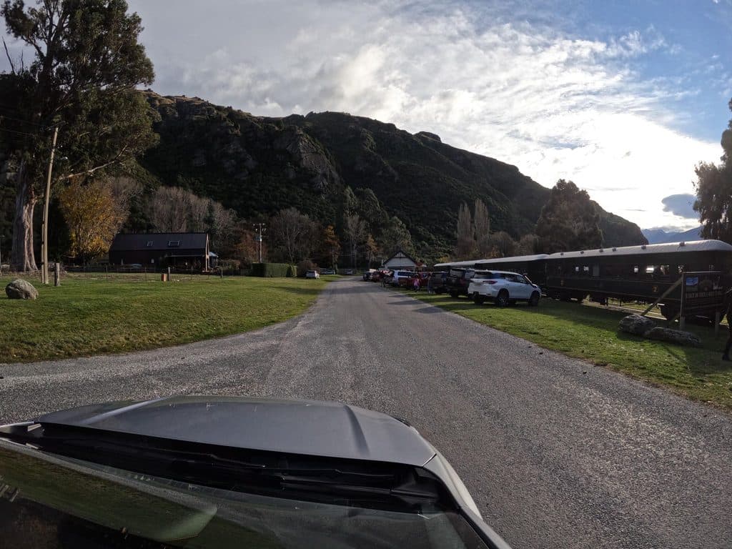 Kingston Railway Station and Goods Shed in Queenstown-Lakes District, New Zealand