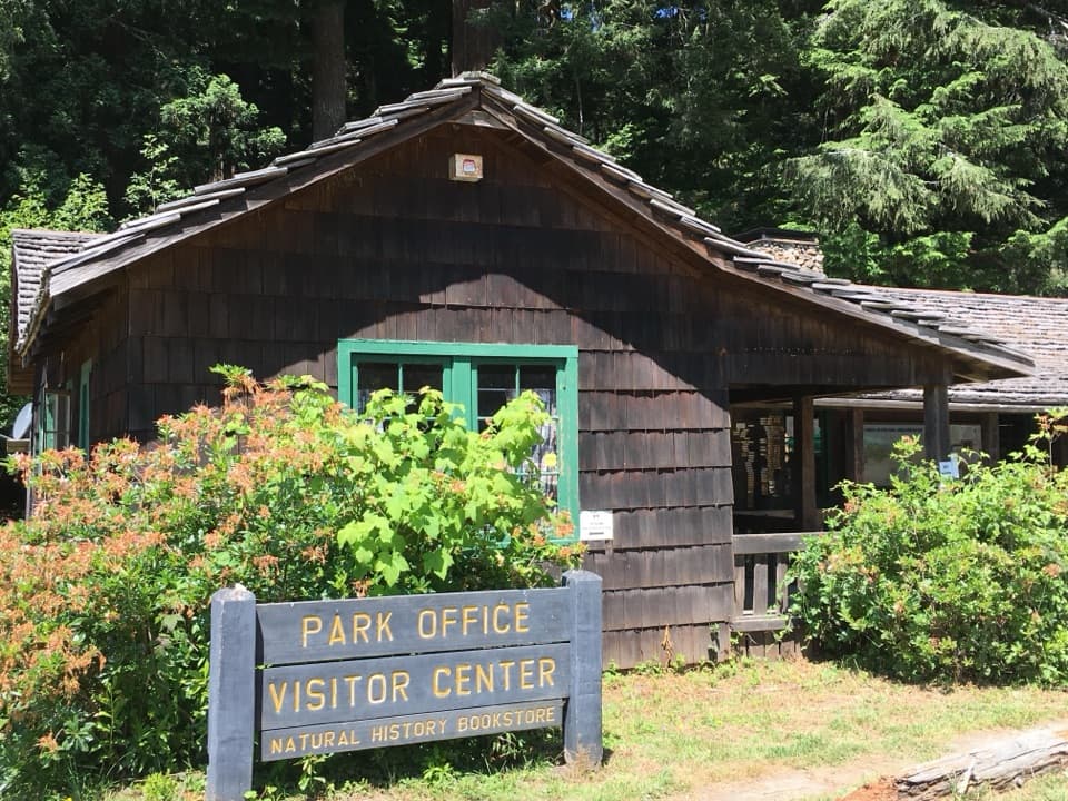 Prairie Creek Visitor Center in Redwood National Park