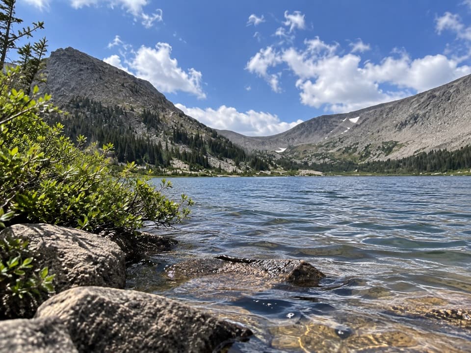 Lawn Lake in Rocky Mountain National Park