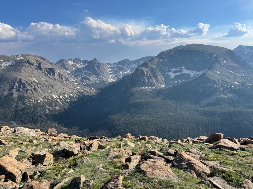 Forest Canyon Overlook in Rocky Mountain National Park
