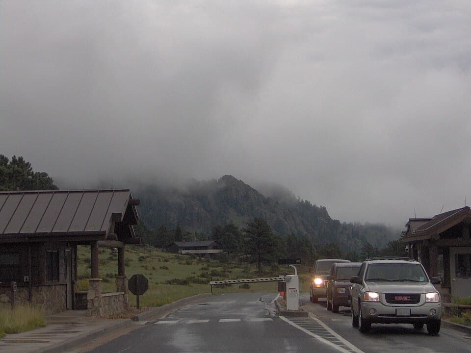 Beaver Meadows Entrance in Rocky Mountain National Park