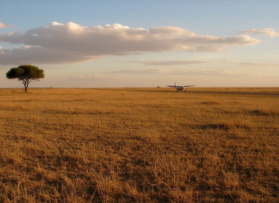 Sasakwa Airstrip in Serengeti National Park