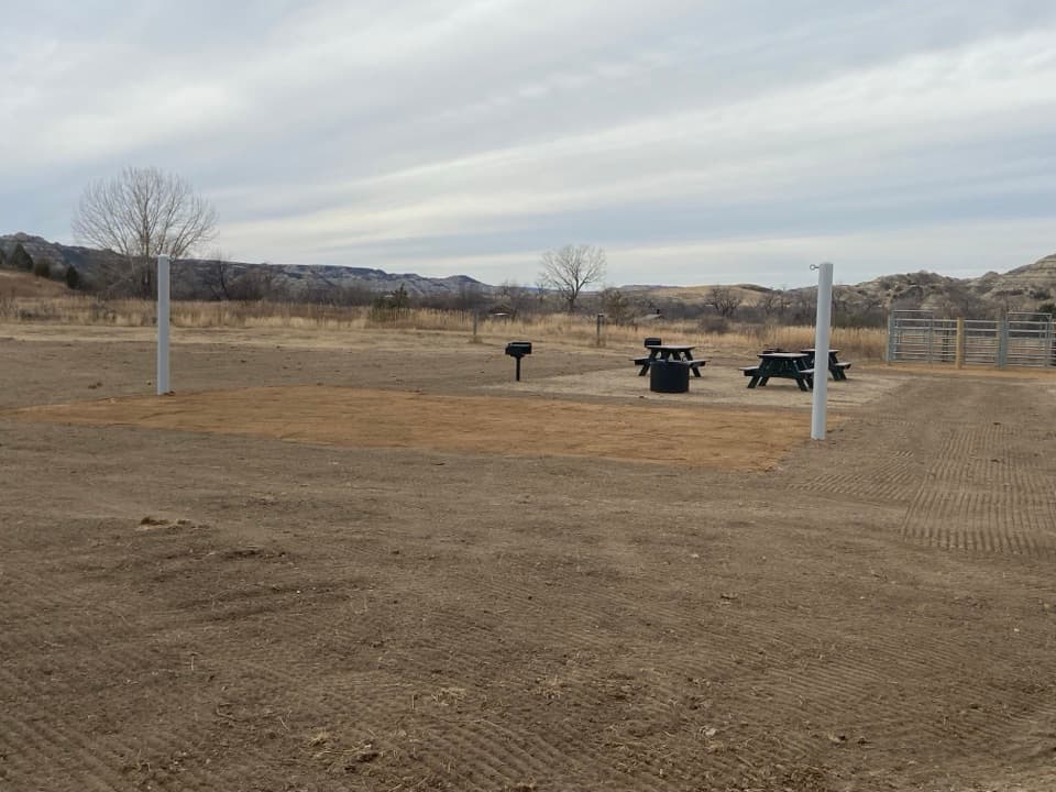 CCC Campground in Theodore Roosevelt National Park