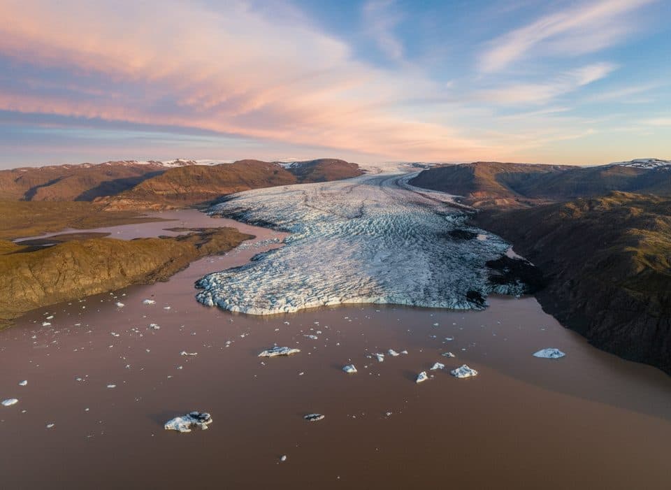 Hoffellsjökull Viewpoint in Vatnajökull National Park