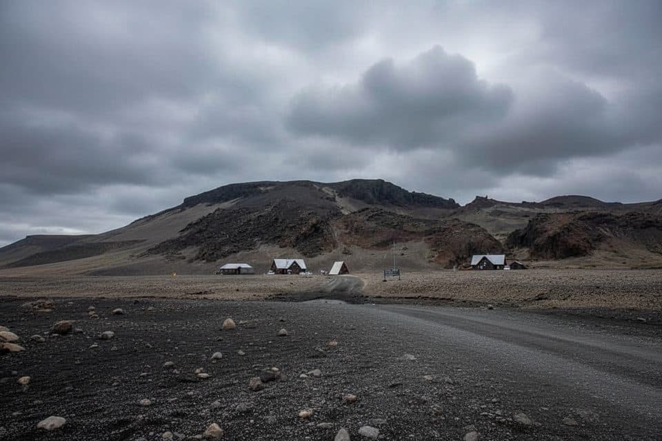 Dreki Mountain Hut in Vatnajökull National Park