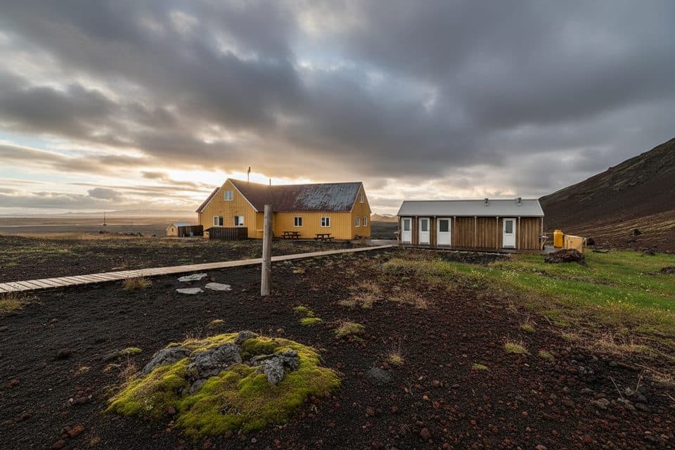 Sigurðarskáli Hut in Vatnajökull National Park