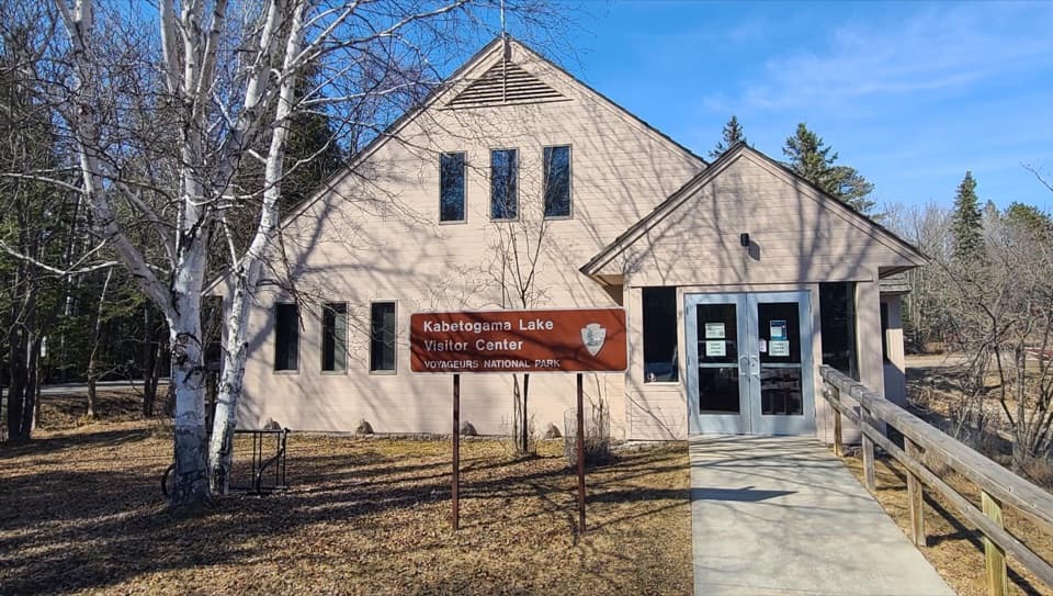 Kabetogama Lake Visitor Center in Voyageurs National Park