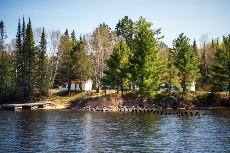Hoist Bay in Voyageurs National Park