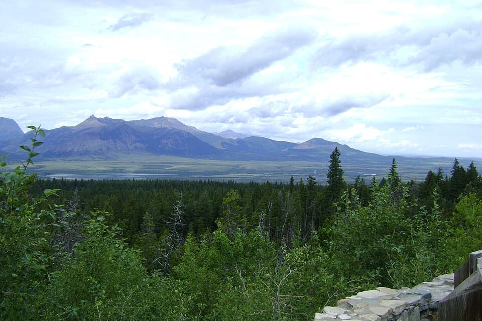 Chief Mountain Lookout in Waterton Lakes National Park