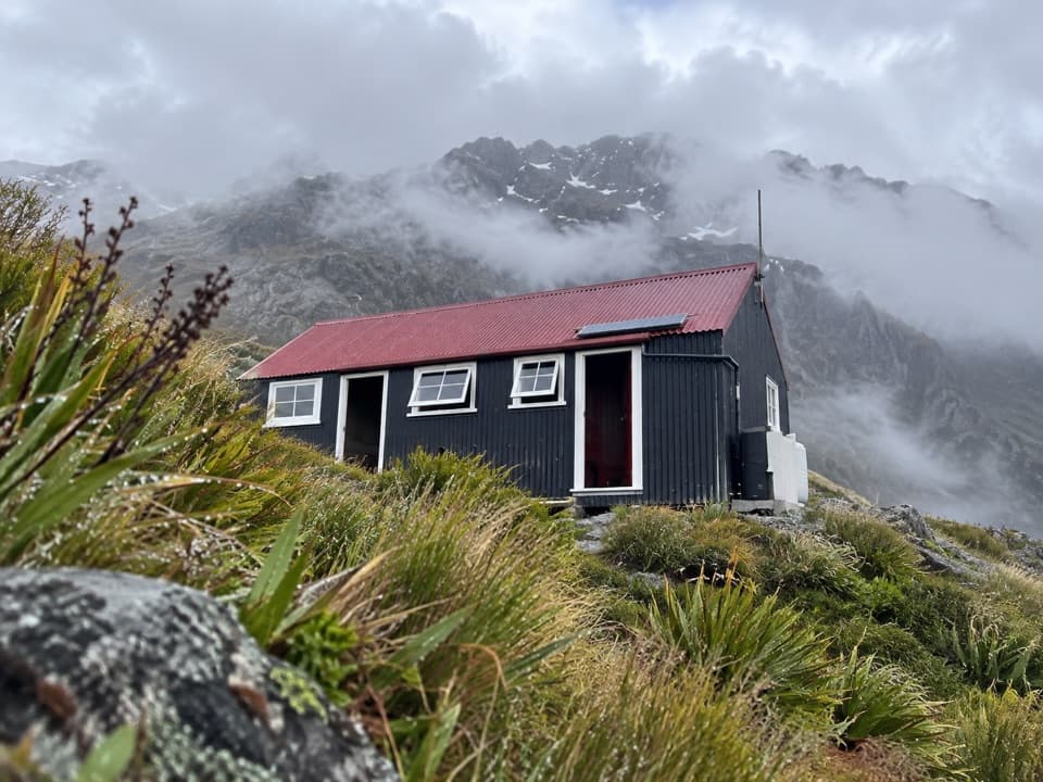 Chancellor Hut in Westland Tai Poutini National Park