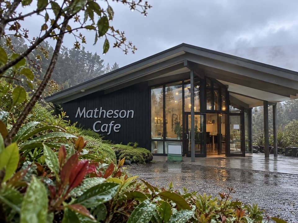 Matheson Café in Westland Tai Poutini National Park