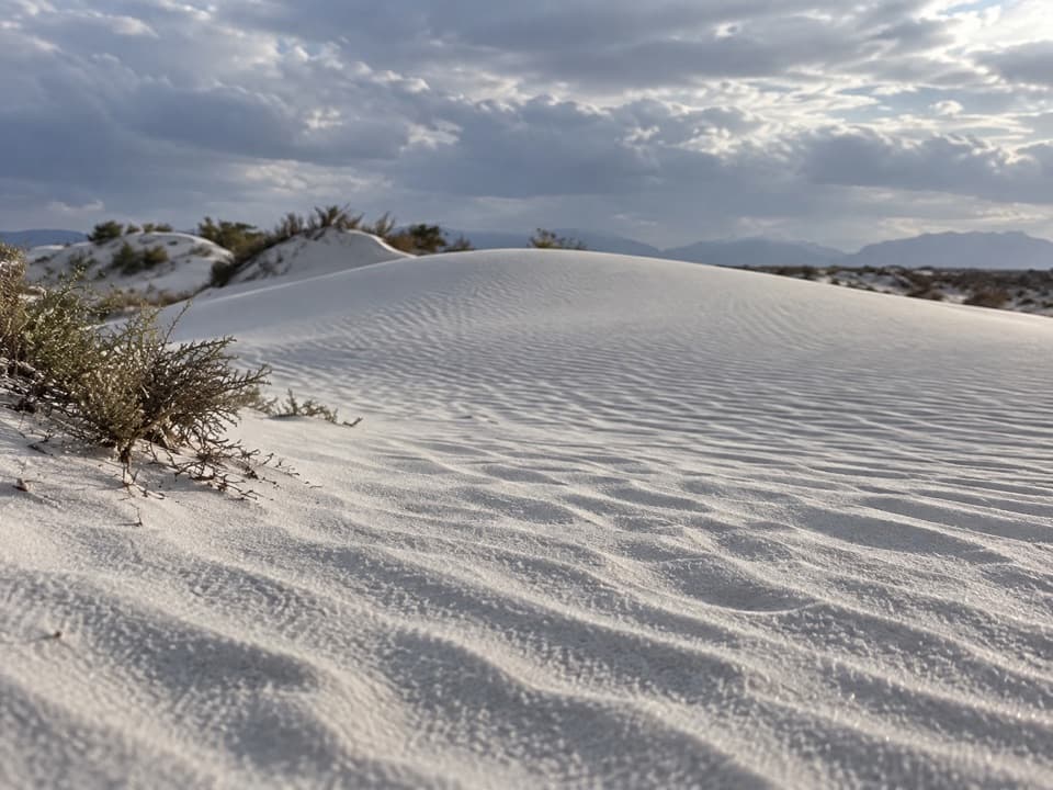 White Sands Backcountry Camping in White Sands National Park