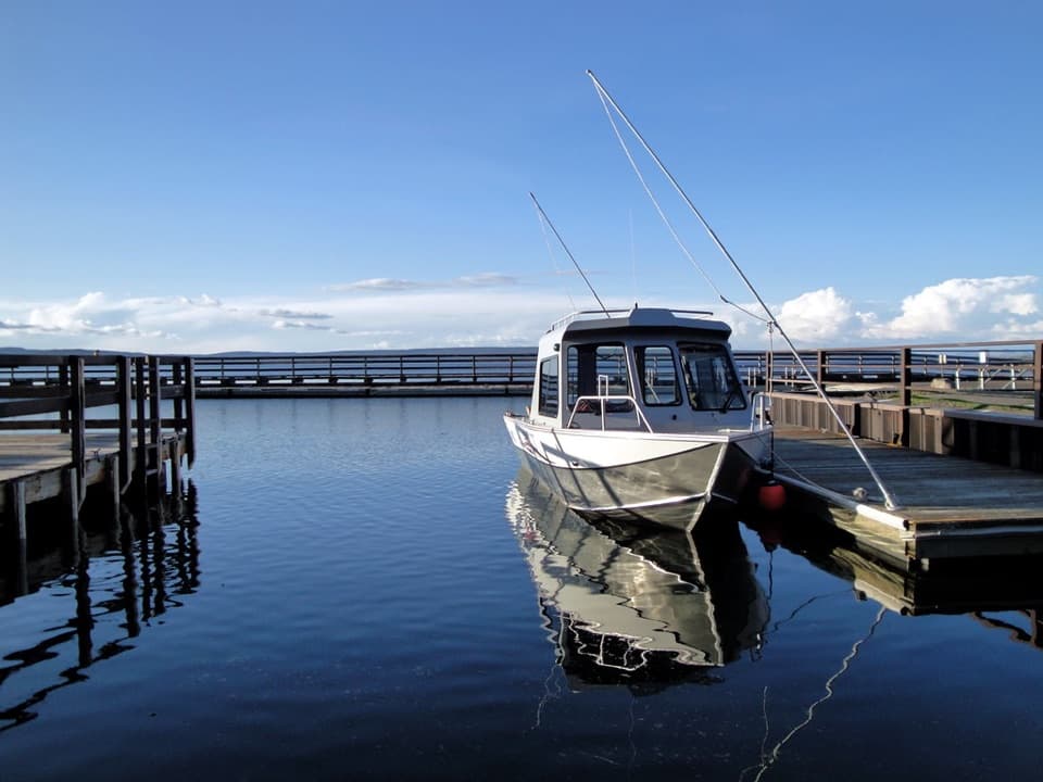 Grant Marina in Yellowstone National Park
