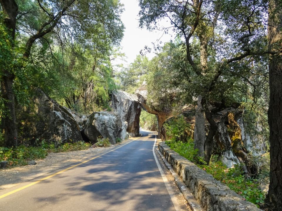 Arch Rock Entrance in Yosemite National Park