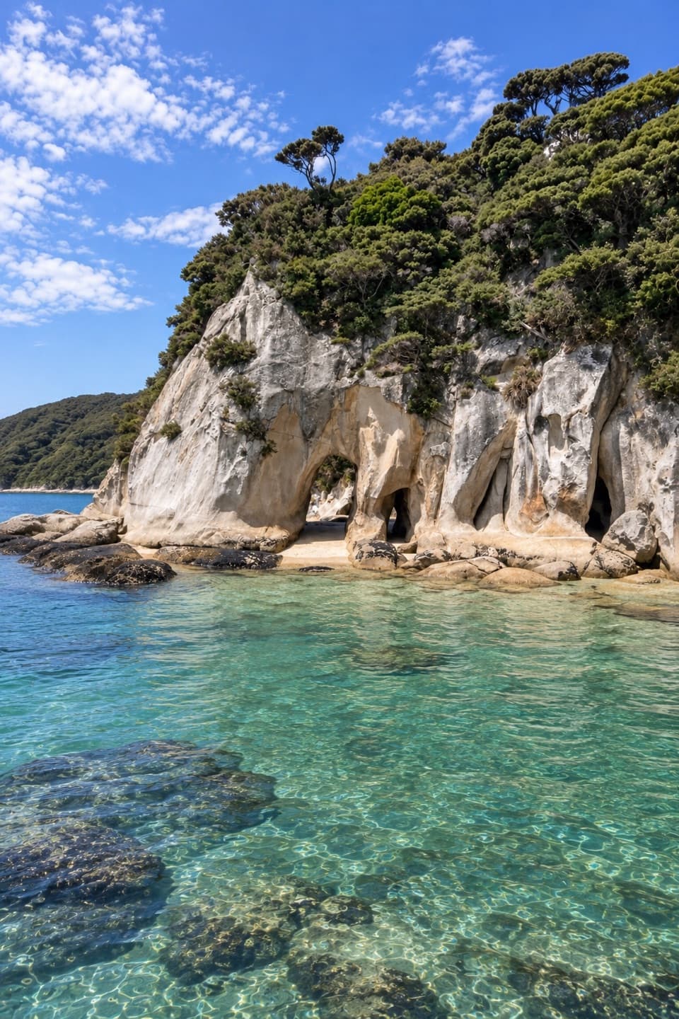 Tonga Arches Walk in Abel Tasman National Park