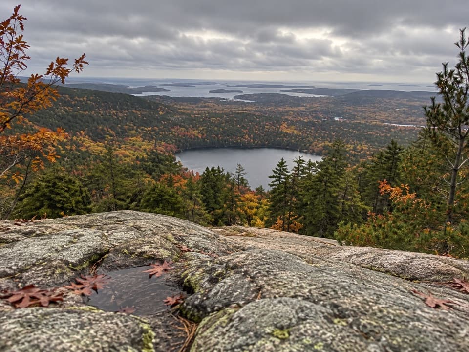 Razorback Trail in Acadia National Park