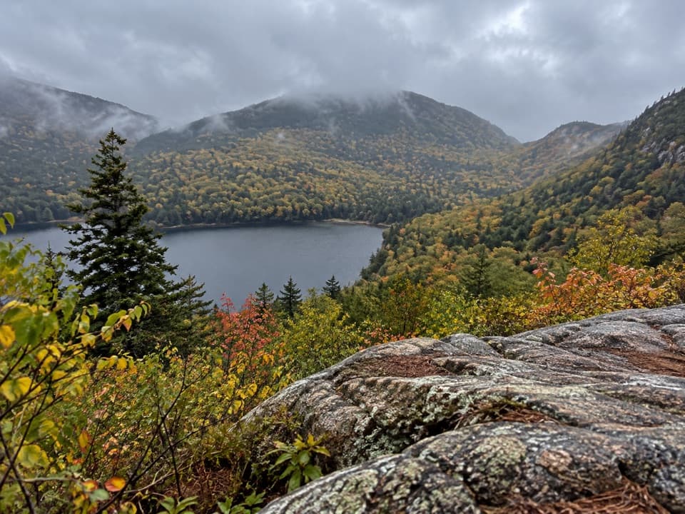 Conners Nubble Trail in Acadia National Park