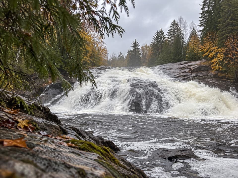 High Falls Hiking Trail (York River) in Algonquin Provincial Park