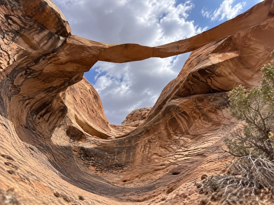 Ring Arch Trail in Arches National Park