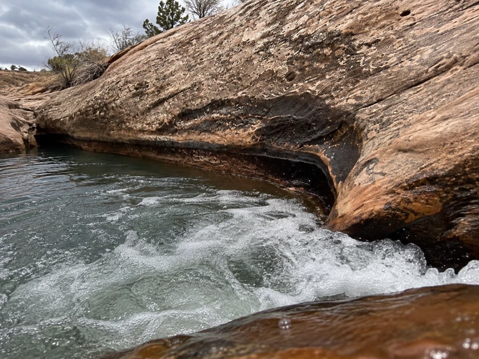 Upper Courthouse Wash Route in Arches National Park