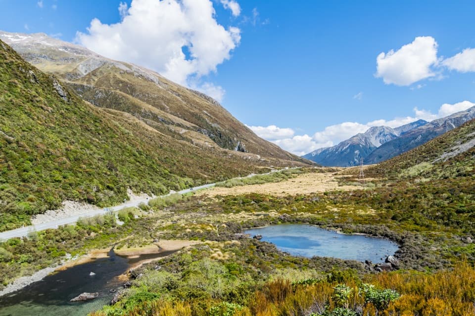 Lake Misery Track in Arthur's Pass National Park