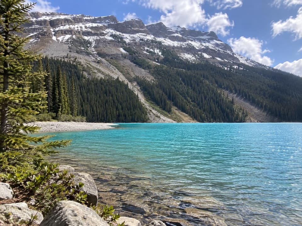 Peyto Lake Trail in Banff National Park