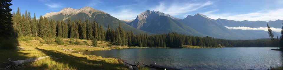 Johnston Lake Loop in Banff National Park