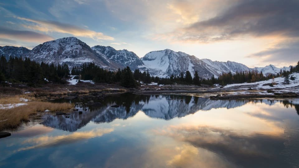 Baker Lake Trail in Banff National Park