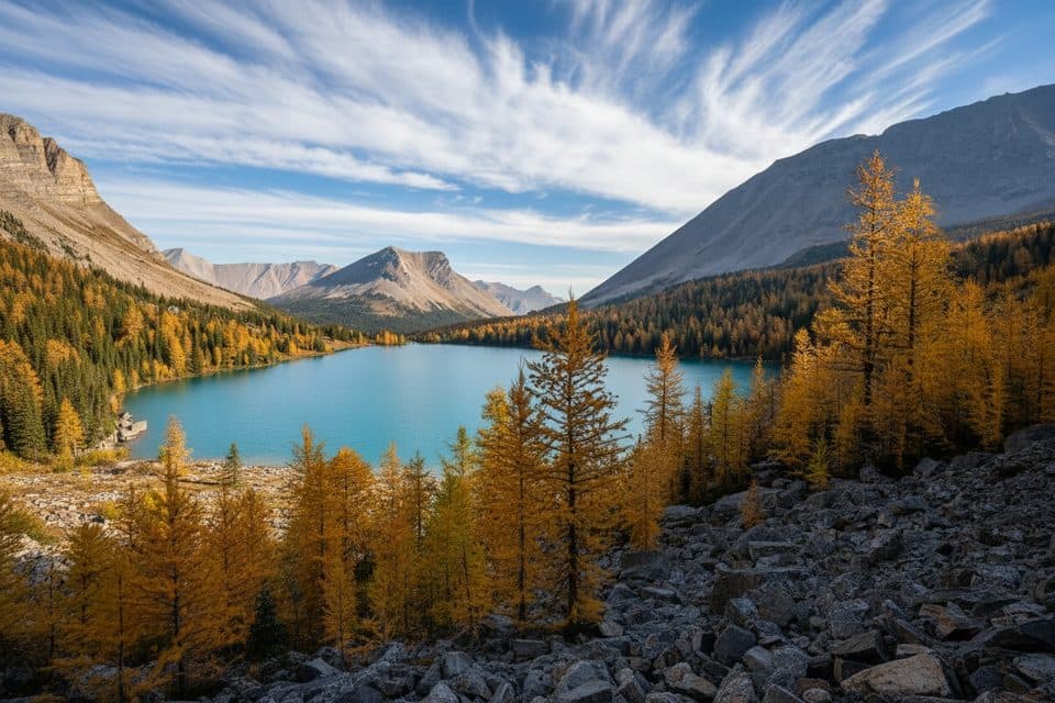 Skoki Trail in Banff National Park