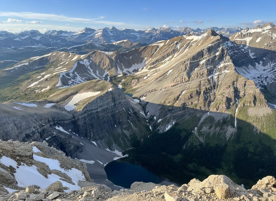 Mt Bourgeau Rt in Banff National Park
