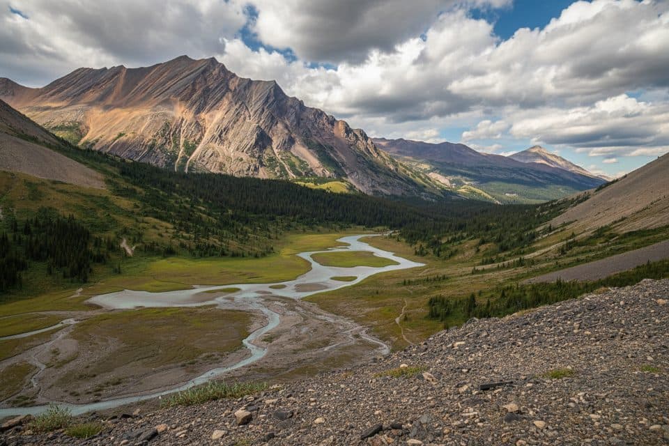 Nigel Pass in Banff National Park