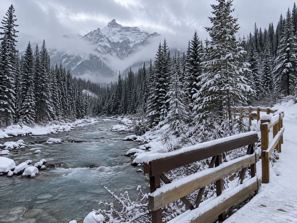 Goat Creek Trail in Banff National Park
