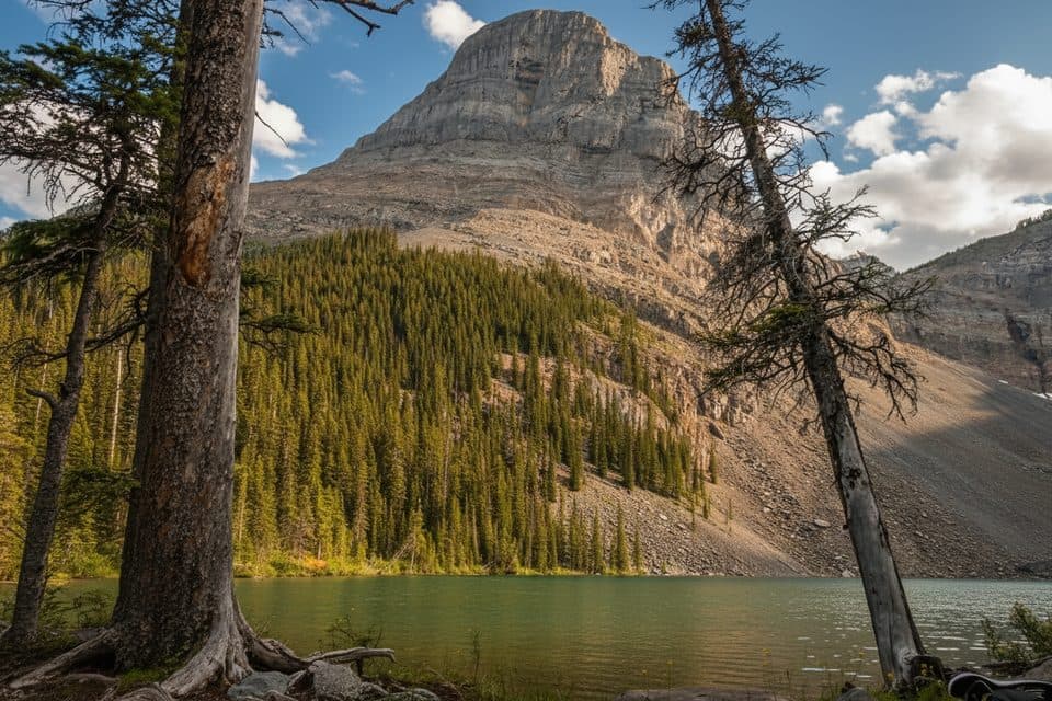 Ross Lake Trail in Banff National Park