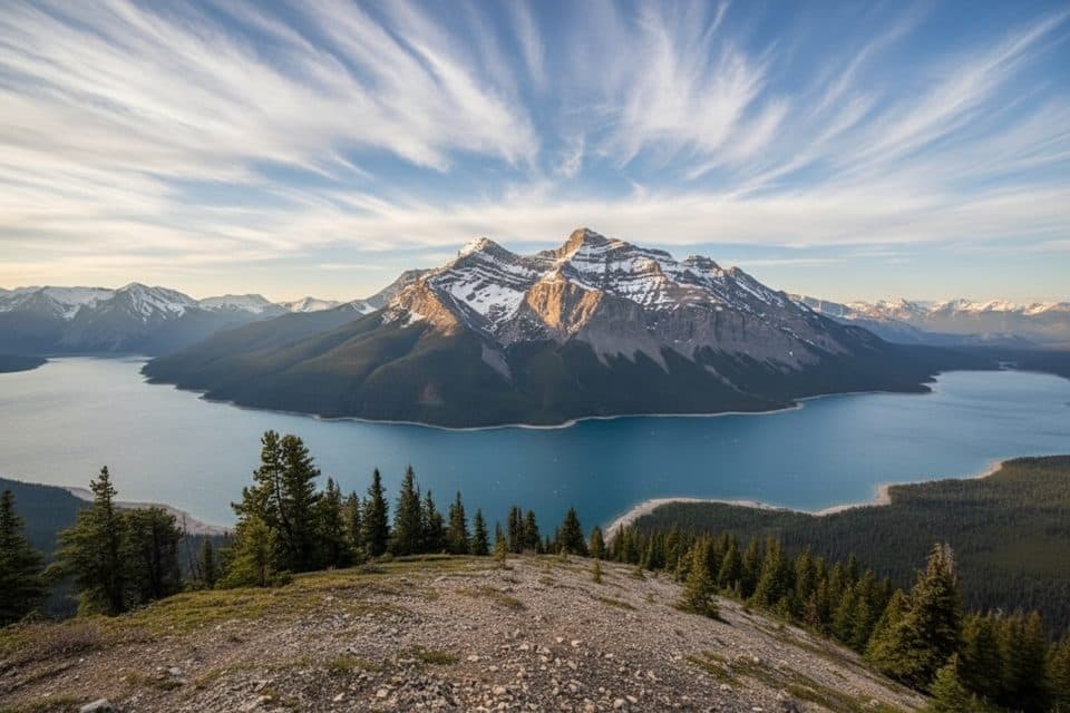 Aylmer Lookout Trail in Banff National Park