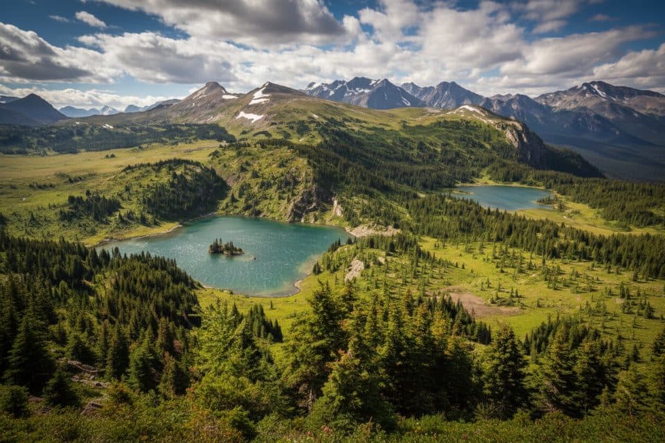 Rock Isle Lake Loop in Banff National Park
