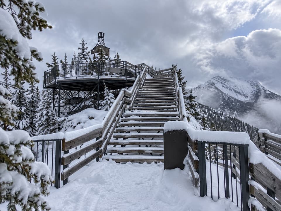 Sulphur Mountain Westside Trail in Banff National Park