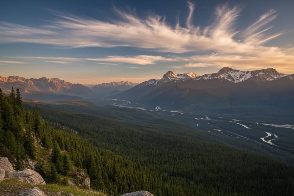 Castle Lookout in Banff National Park